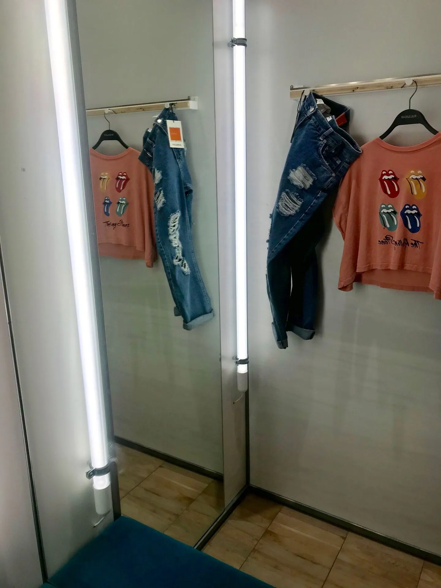Custom mirror at home